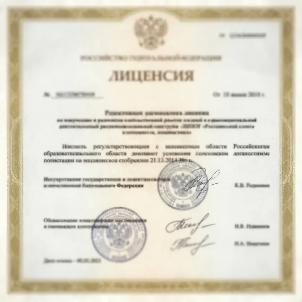 Лицензия ГК "МедТех"