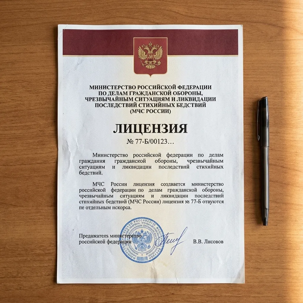 Лицензия МЧС