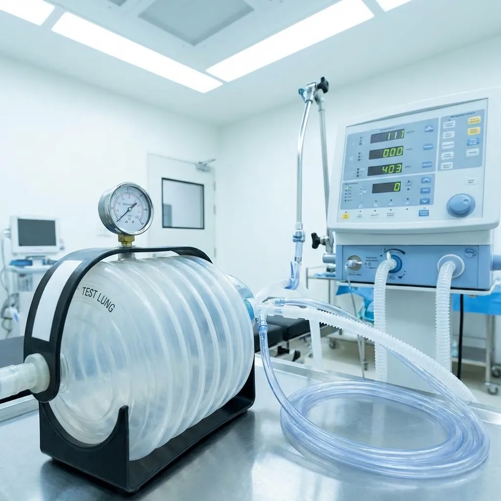 Модель легких пневматическая