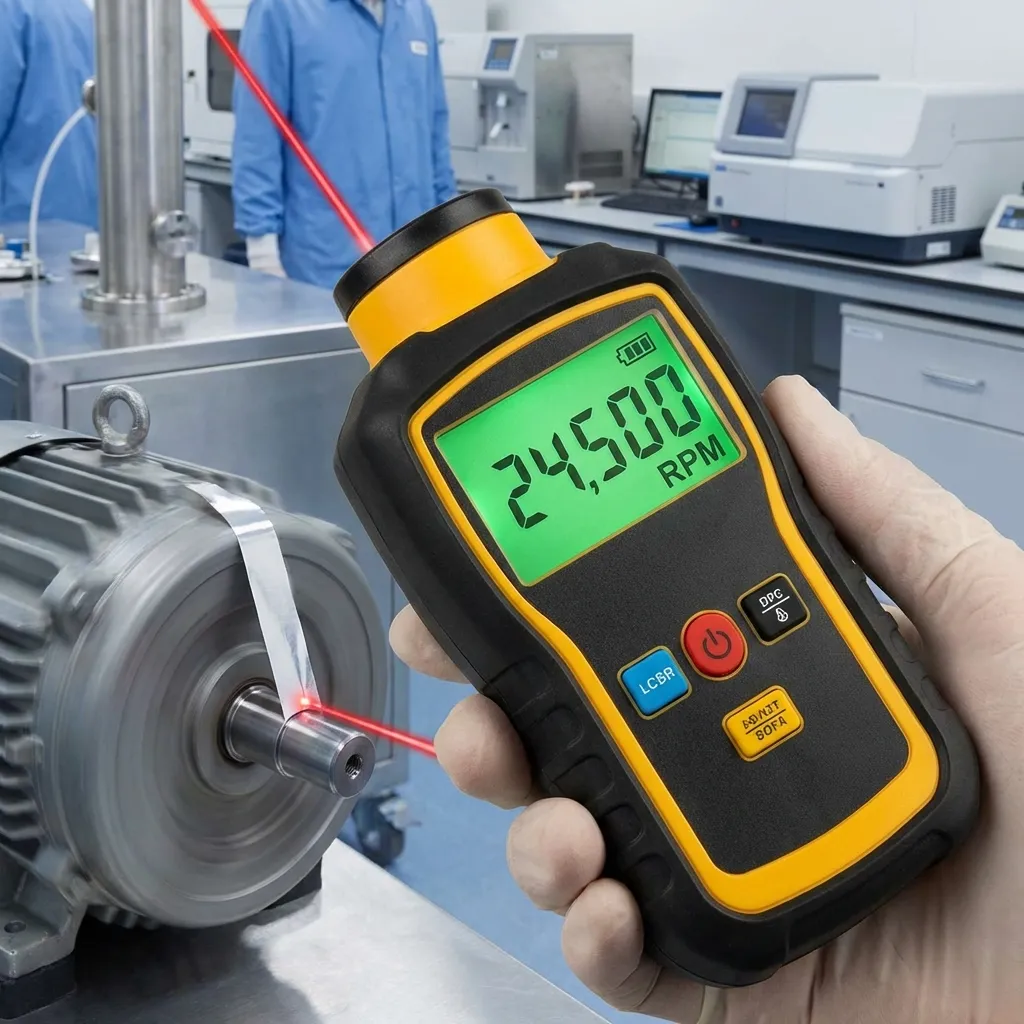 Тахометр цифровой бесконтактный
